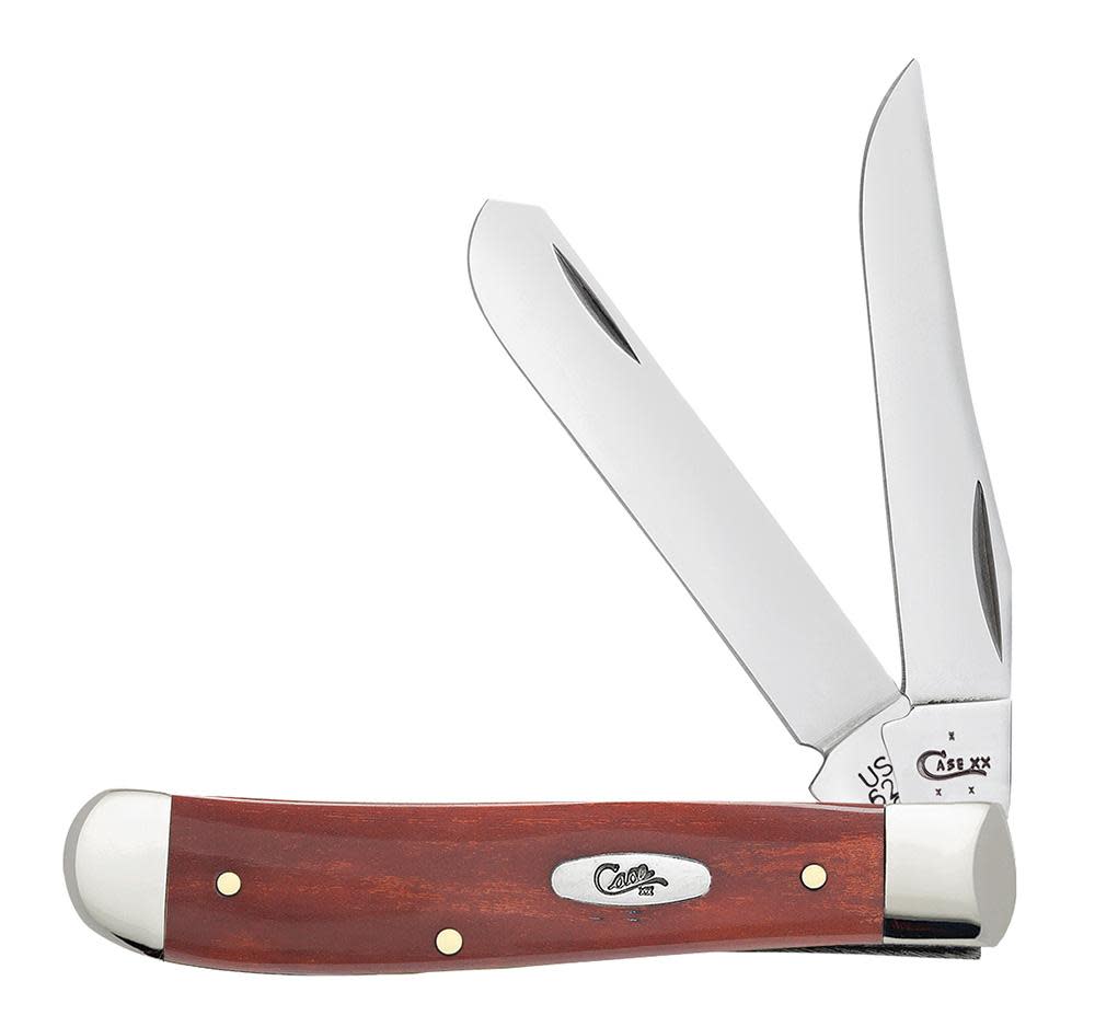 Smooth Chestnut Bone Mini Trapper - Case Knife - 28700