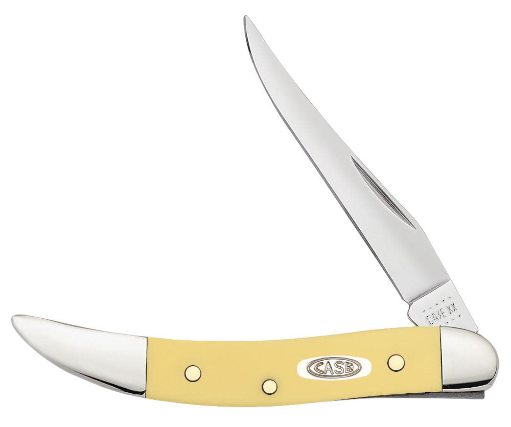 Yellow Synthetic Small Texas Toothpick - Case Knife - 81095
