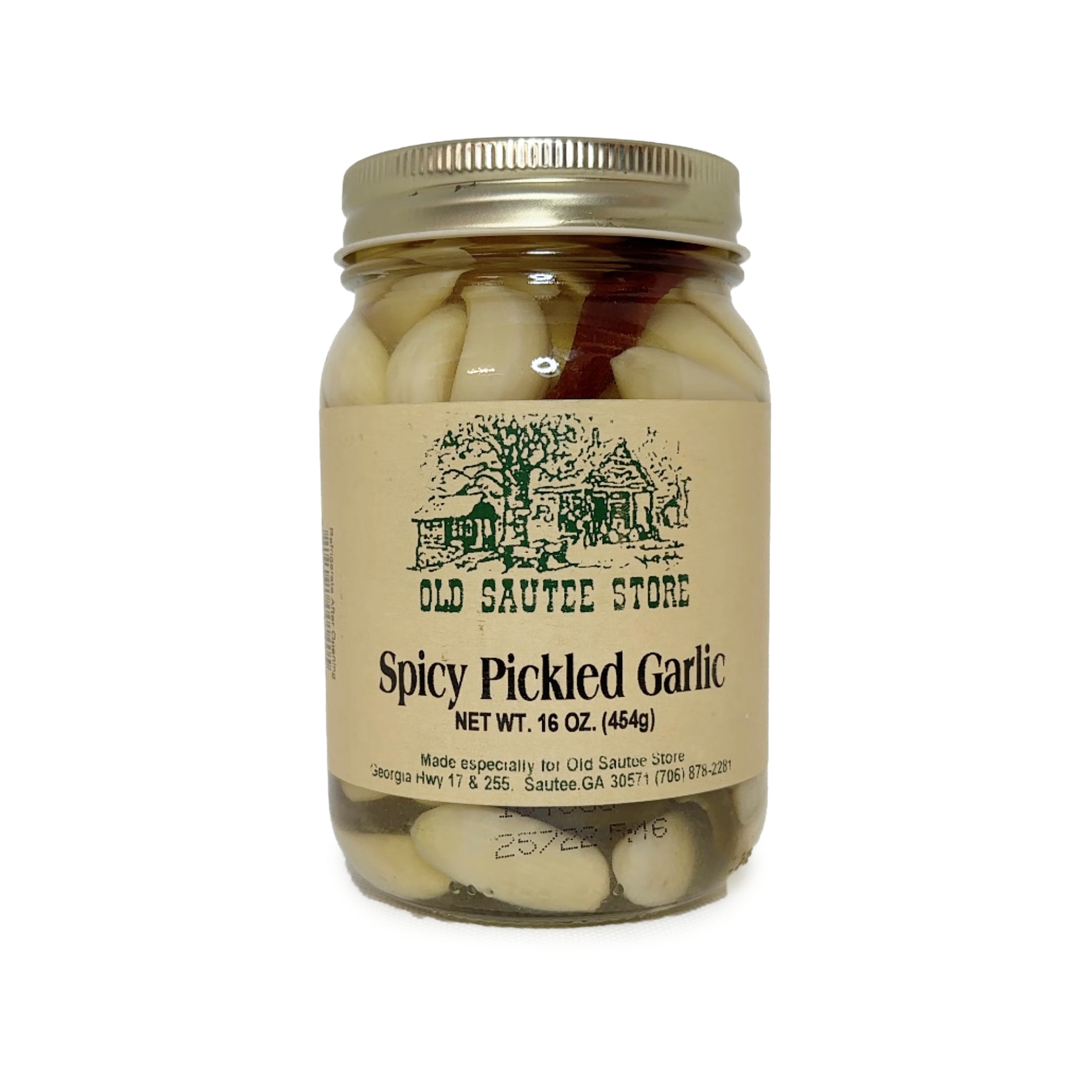 Spicy Pickled Garlic (16oz)