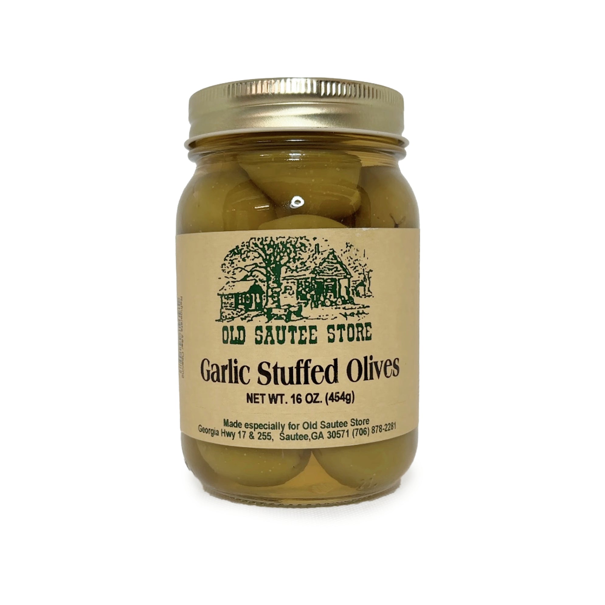 Garlic Stuffed Olives (16oz)