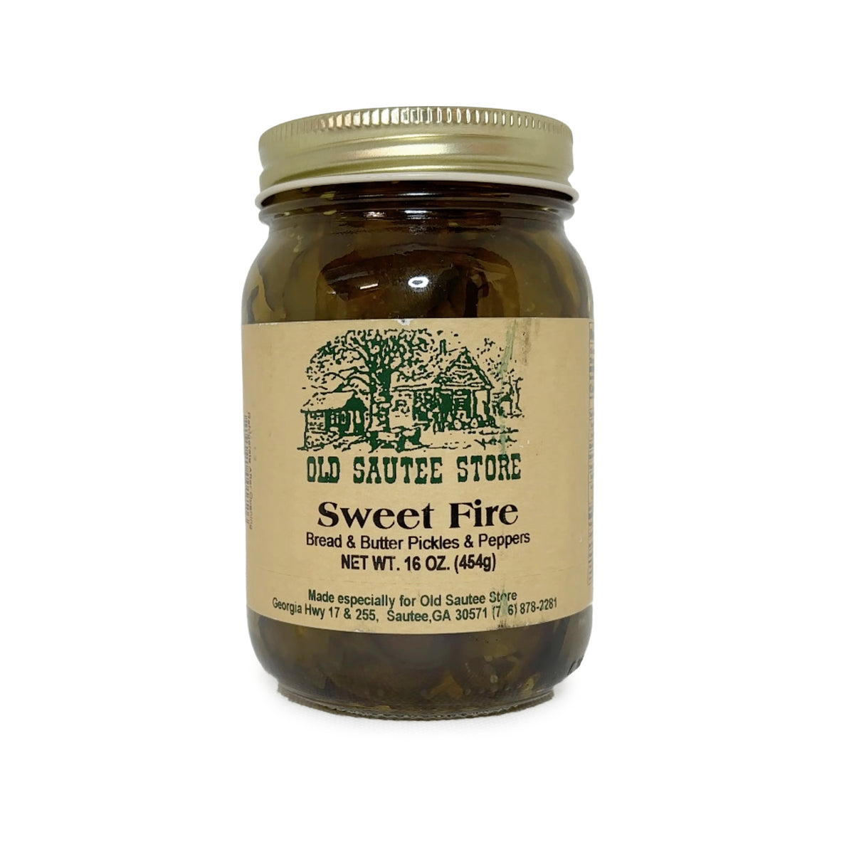 Sweet Fire Pickles (16oz) – Old Sautee Store