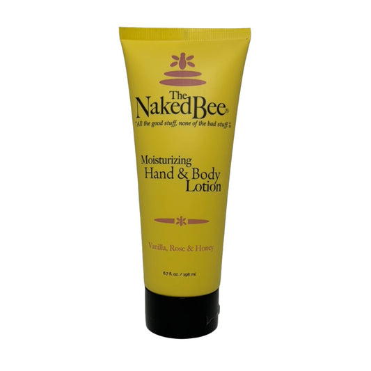 Naked Bee Lotion - Vanilla, Rose & Honey - 6.7oz