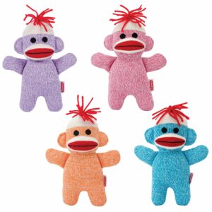 Sock Monkey Babies – Assorted Colors