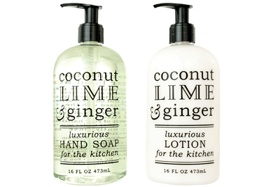 Greenwich Bay - Coconut Lime Ginger Kitchen Soap + Lotion - 16 oz