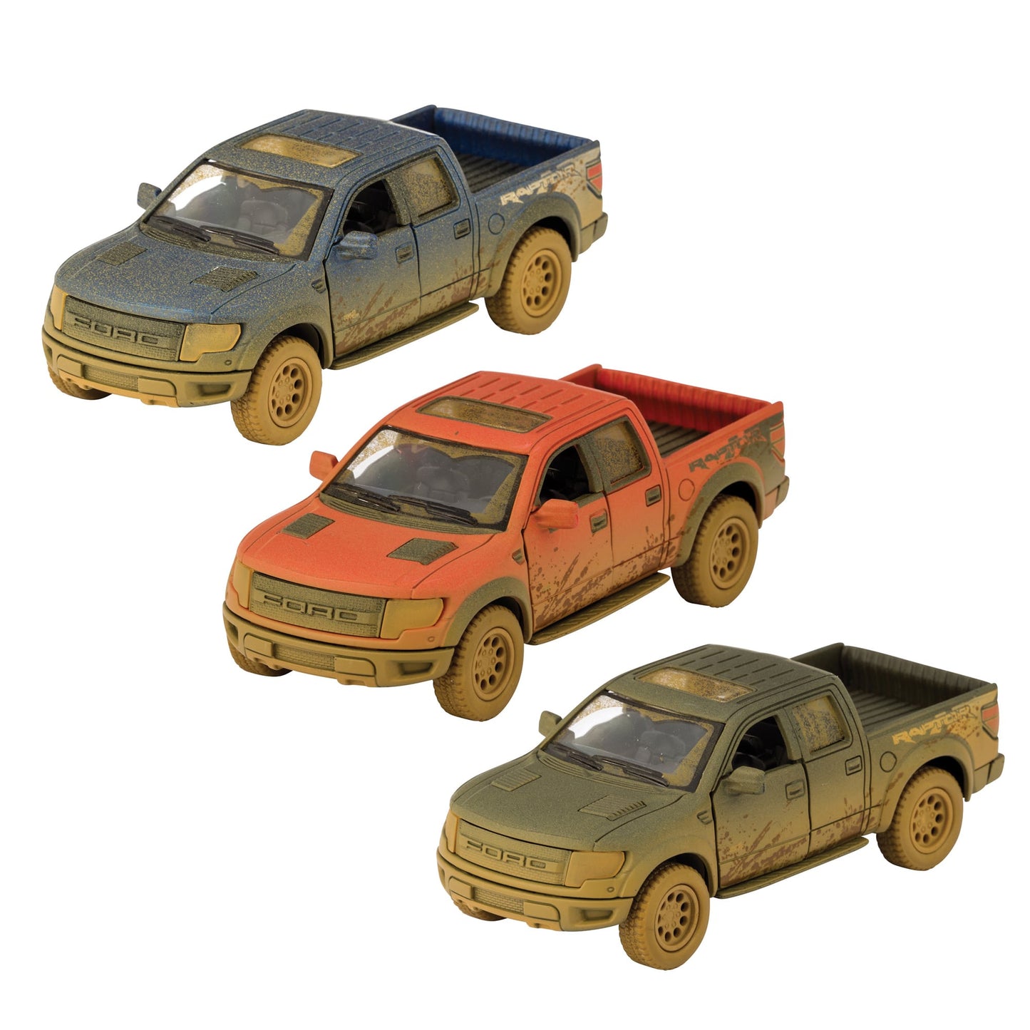 Diecast F-150 Muddy Raptor (Single)