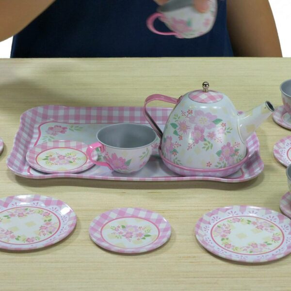Fancy Tin Tea Set