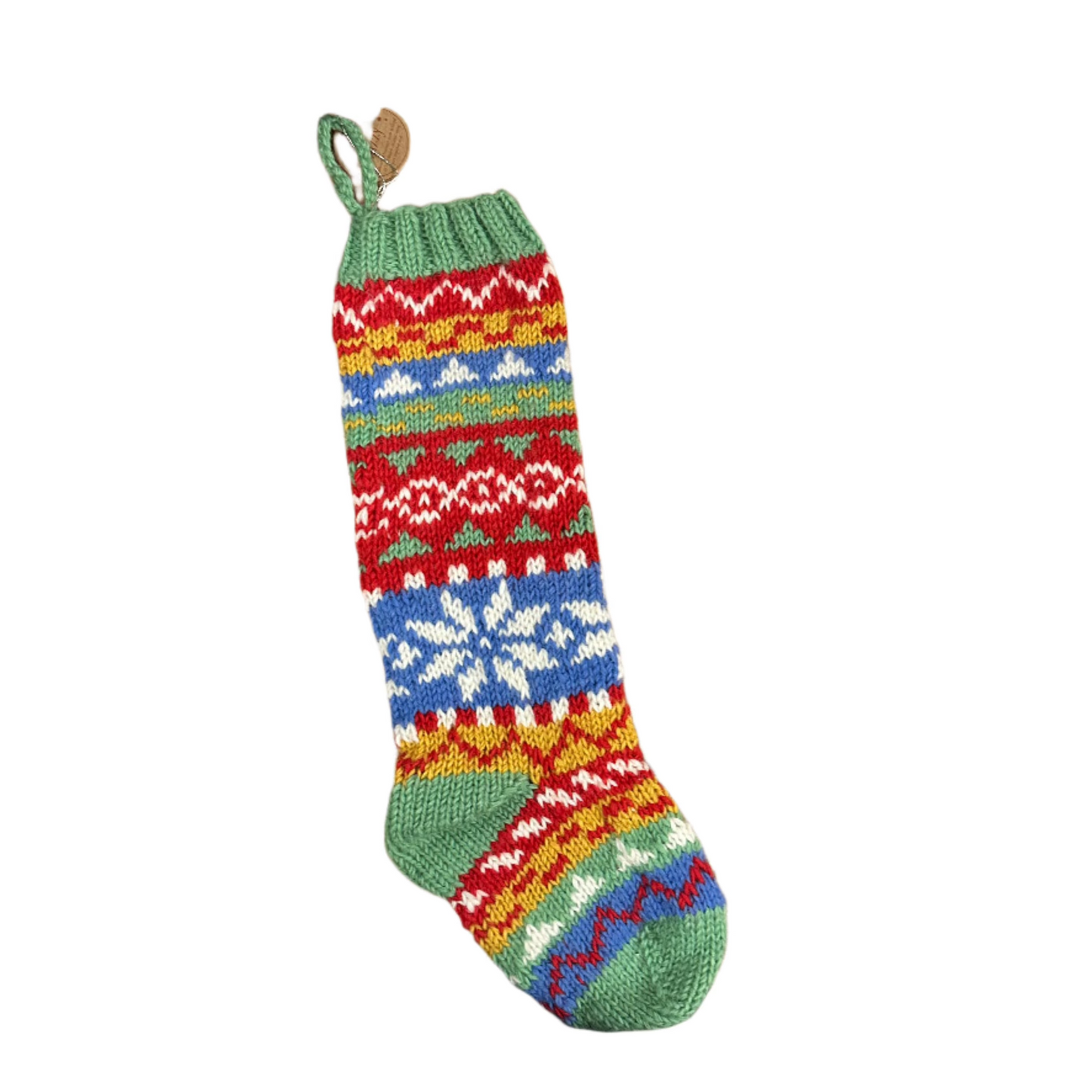 Multicolor Wool Stocking