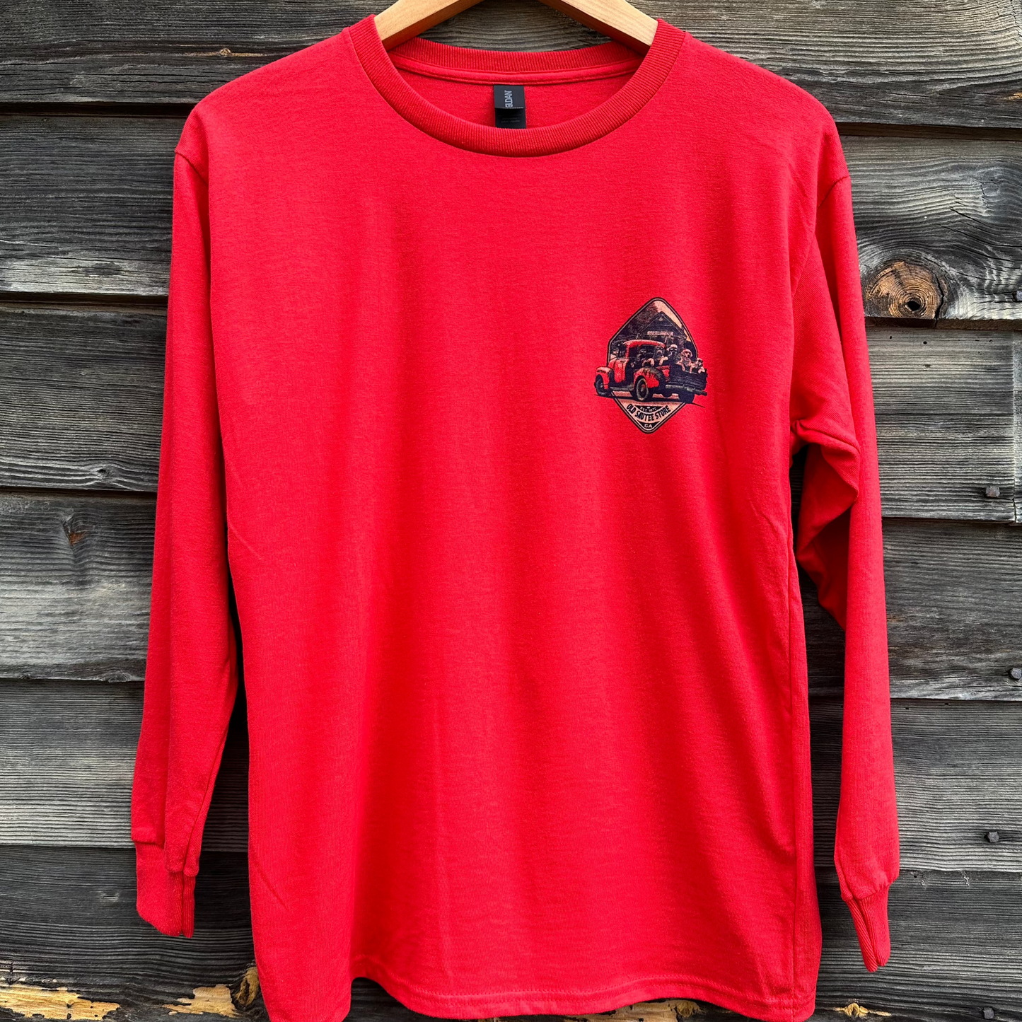 OSS Youth Long Sleeve - Harvest Dogs Red