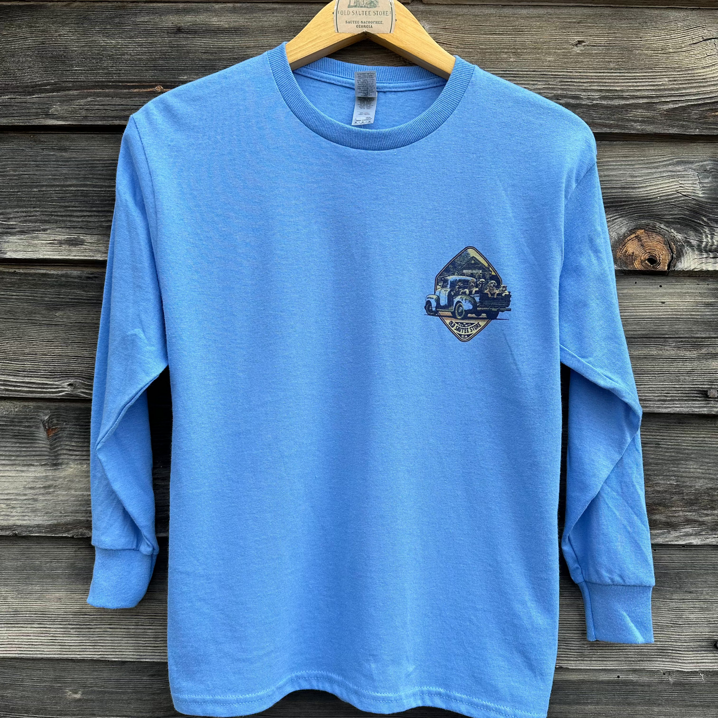 OSS Youth Long Sleeve - Harvest Dogs Carolina Blue