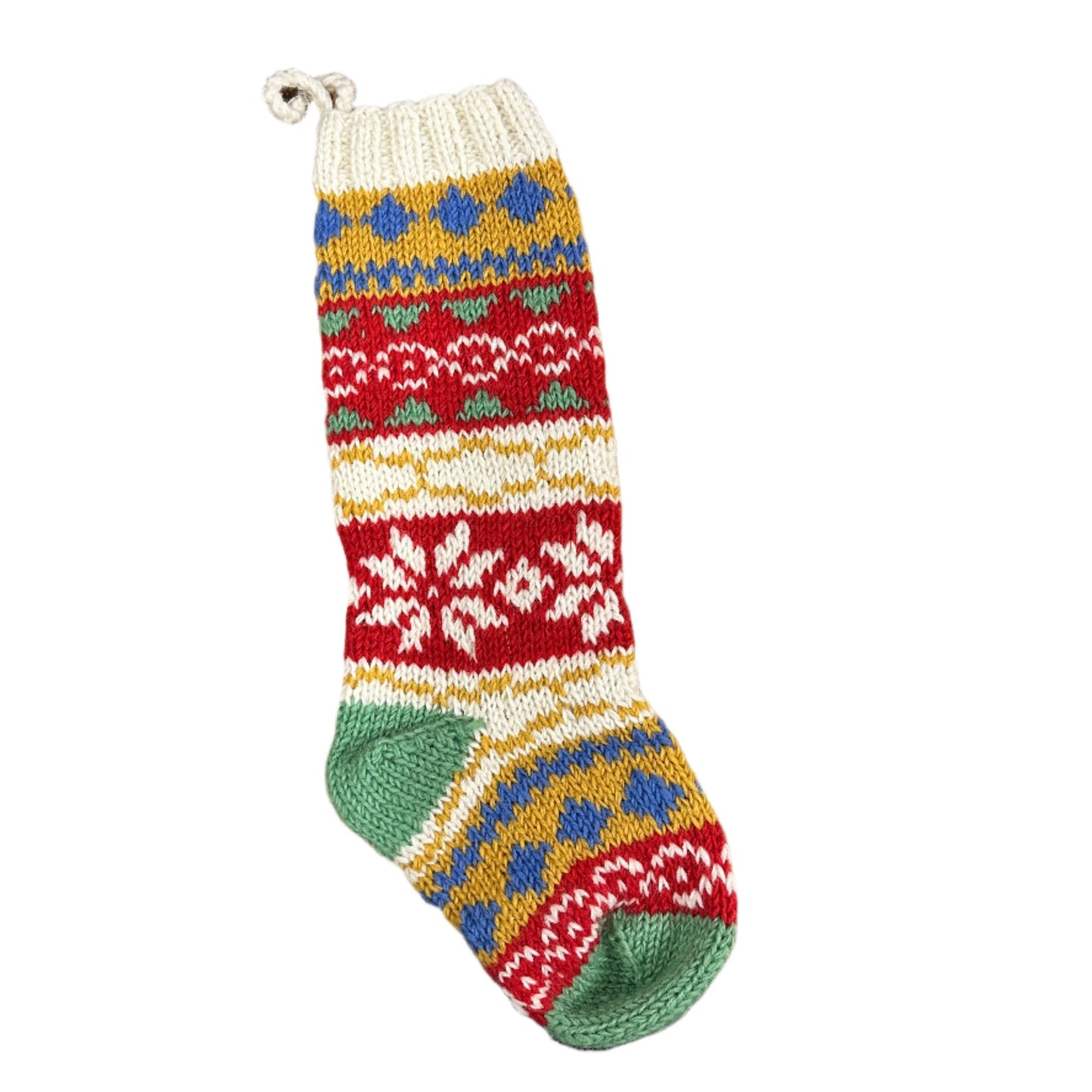 Multicolor Wool Stocking