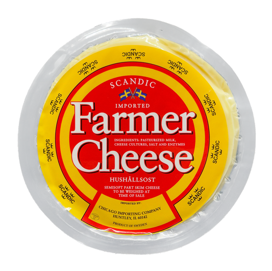 Wheel of Swedish Farmer Cheese