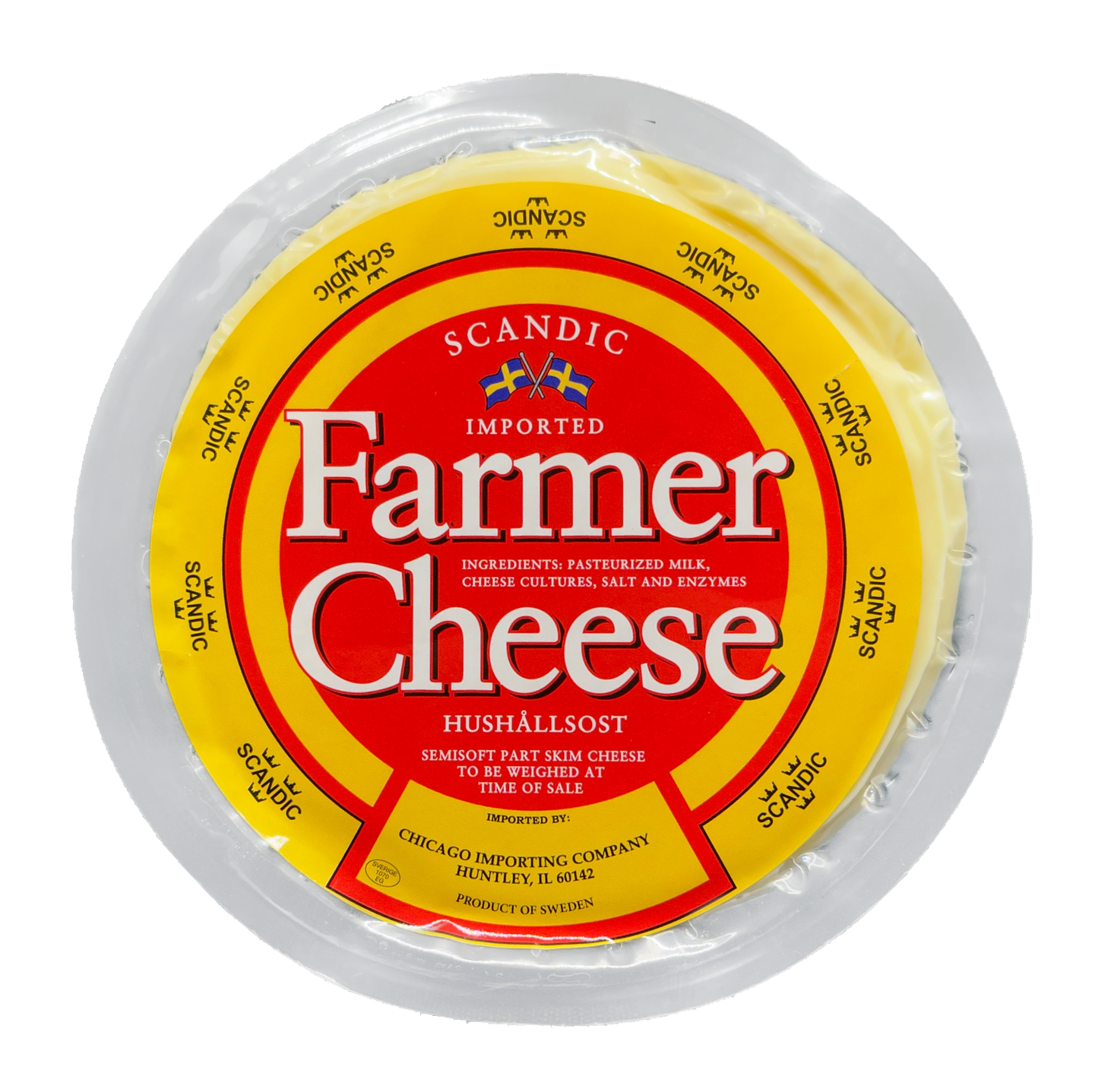 Swedish Farmer Cheese Wheel