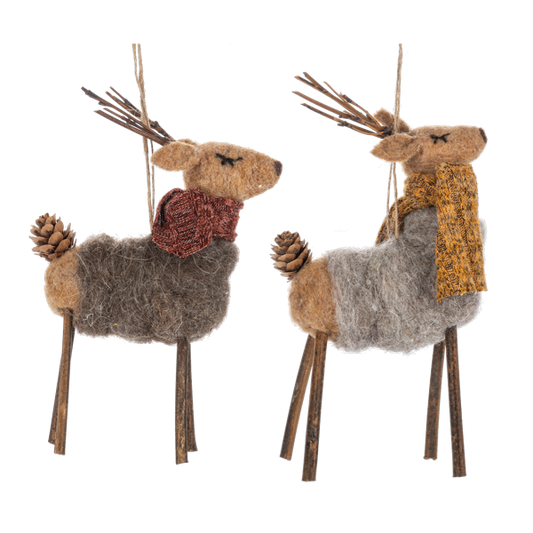 Woodland Deer Ornament